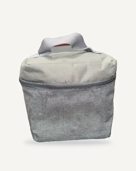 Lonchera térmica gris